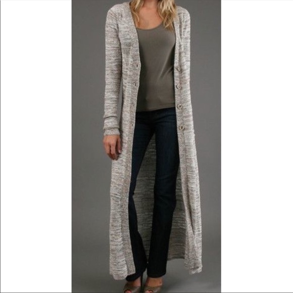 Free People The Beverly Length Floor Maxi Cardigan